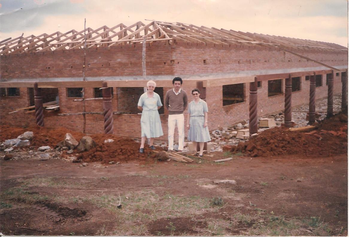 Obres de construcció de l’hospital de San Javier (1988)